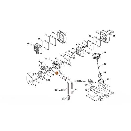 STIHL  Uszczelka 4137 129 0900